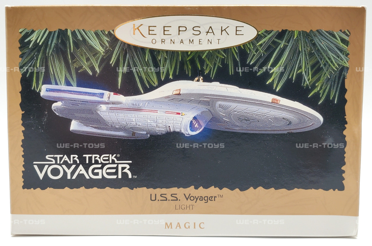 Hallmark Keepsake Star Trek U.S.S. Voyager Magic Ornament 1996