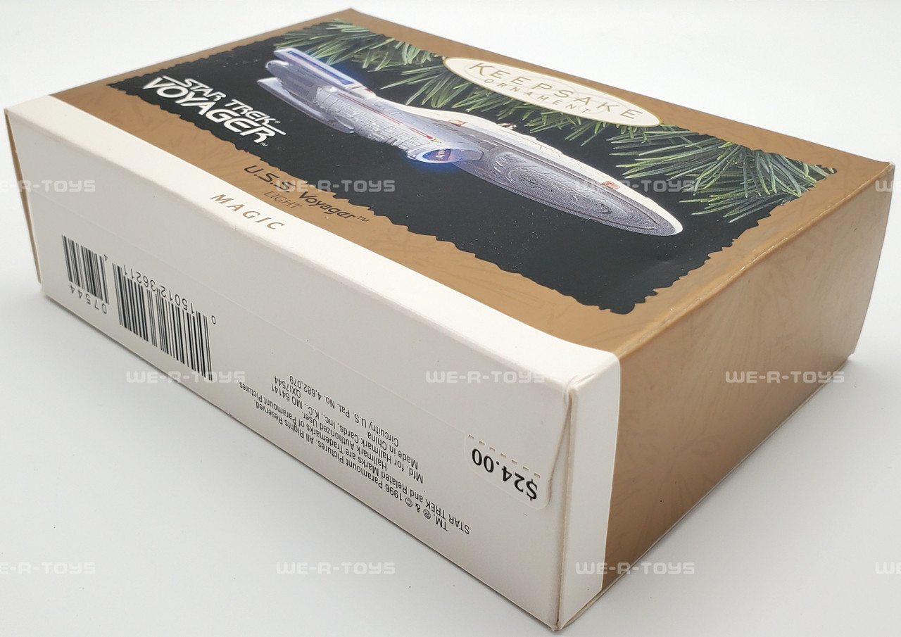 Hallmark Keepsake Star Trek U.S.S. Voyager Magic Ornament 1996