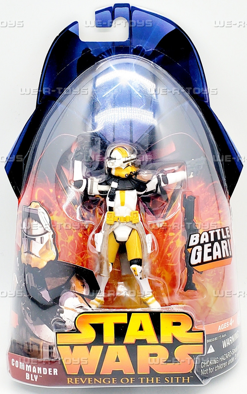 Star Wars Revenge of the Sith Commander Bly Action Figure 2005
