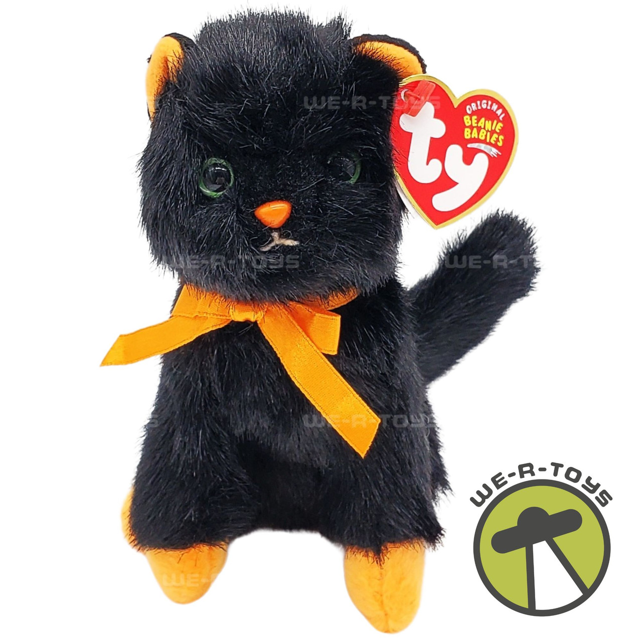 Ty Beanie Babies Jinxy the Cat Halloween Plush 2004 Internet