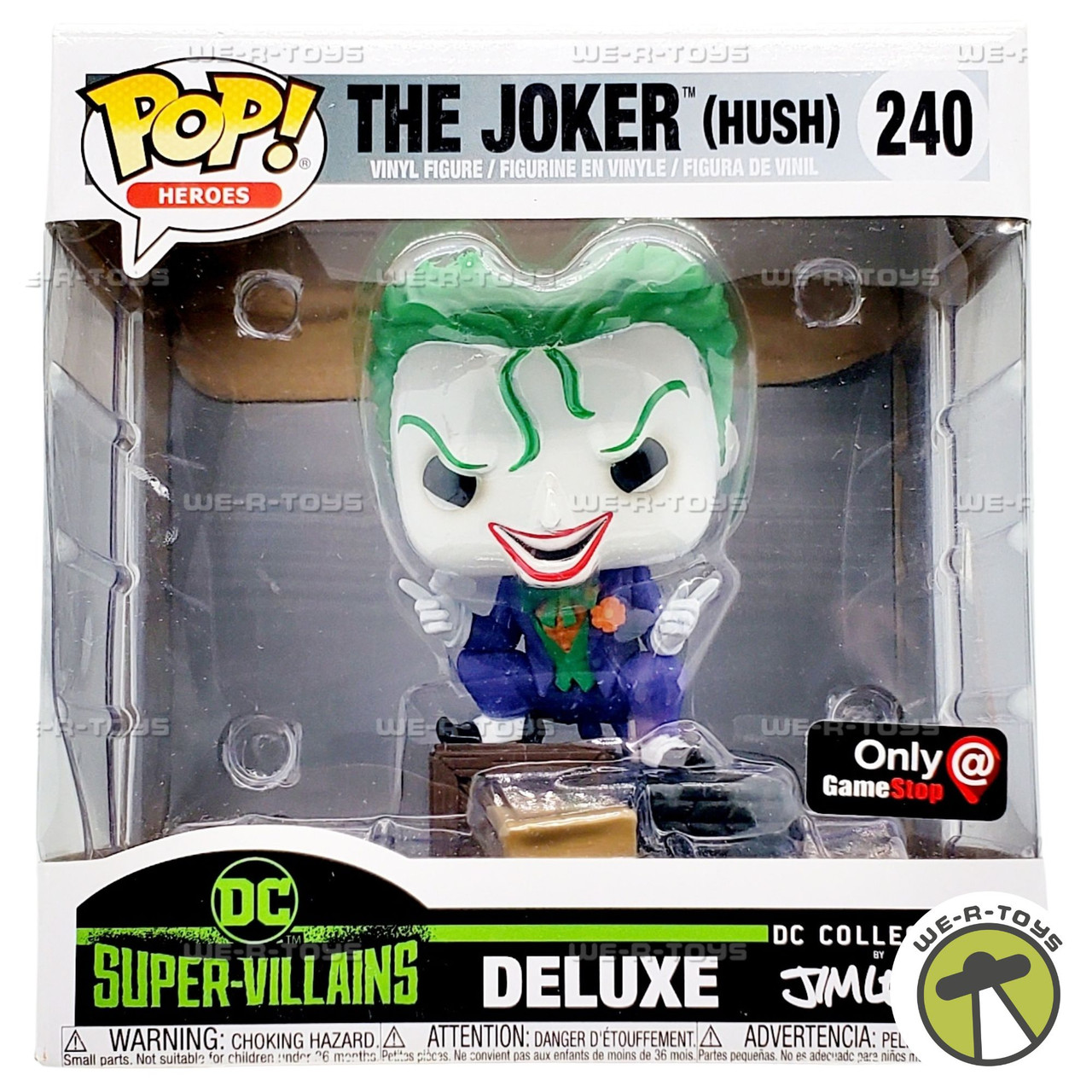 Funko POP Heroes The Joker Hush Jim Lee 240 Vinyl Figure We-R-Toys