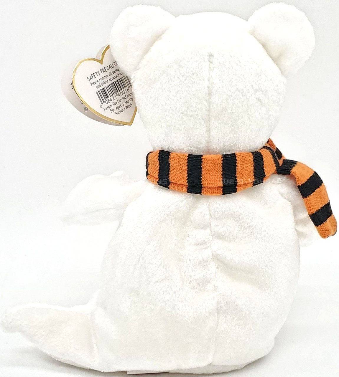 Ty Beanie Babies Quivers the Ghost Bear Halloween Plush 2003 We