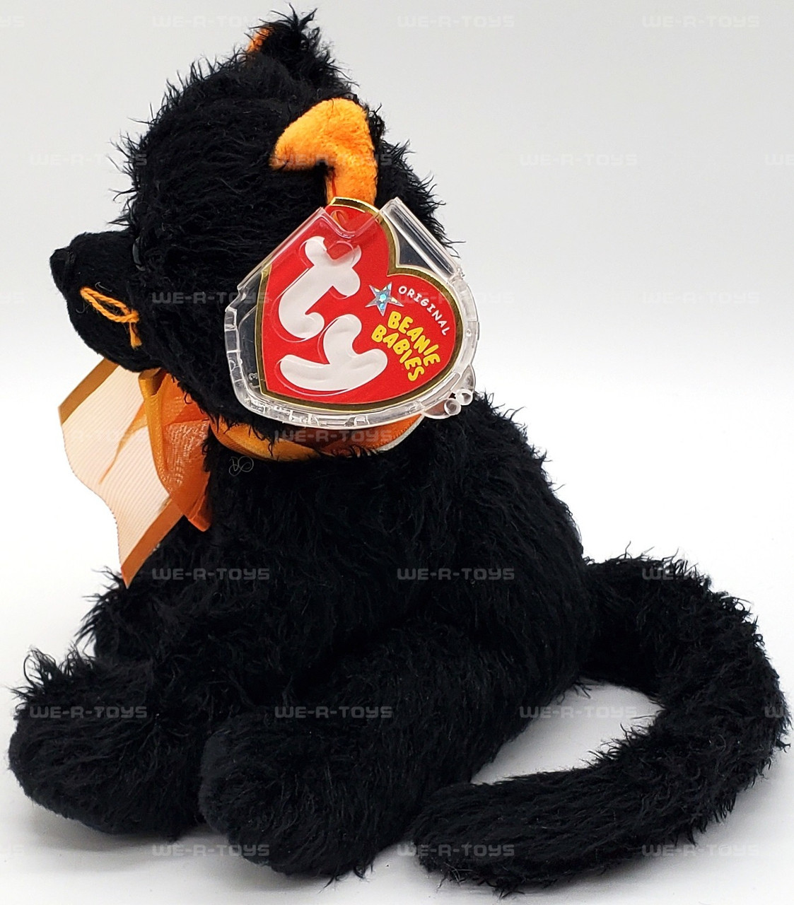 Ty Beanie Babies Moonlight the Cat Halloween Plush 2005 - We-R-Toys