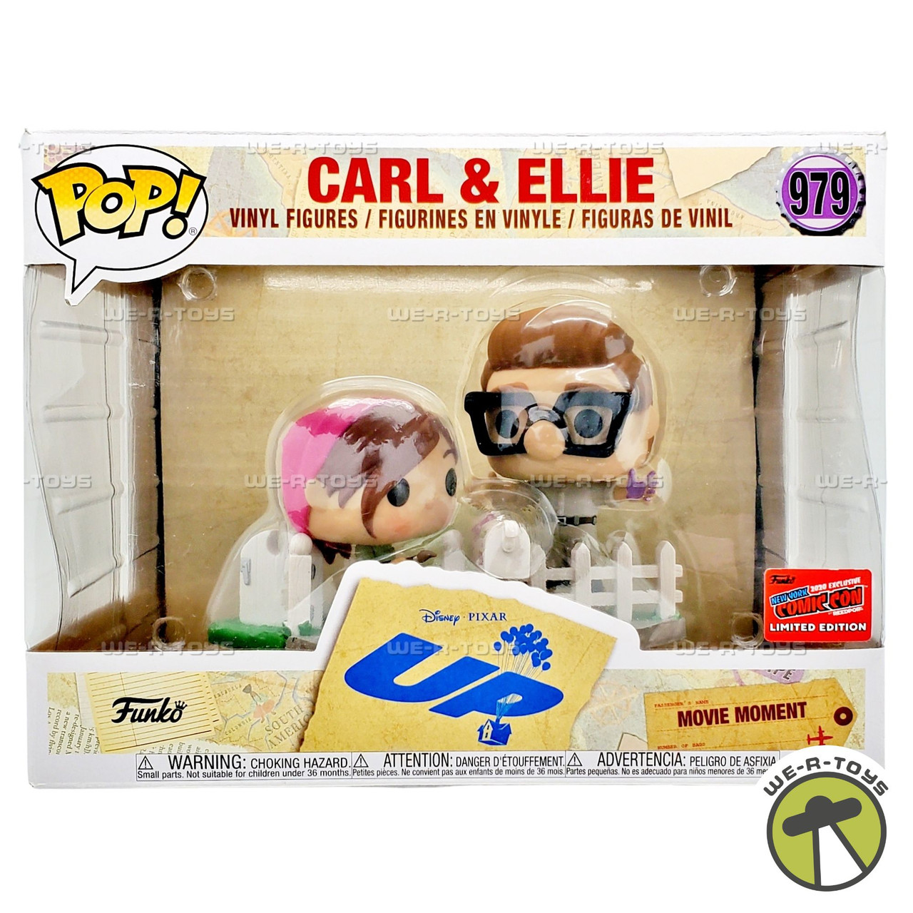 Disney Funko Pop Carl Y Ellie Funko POP Movie Moments Disney