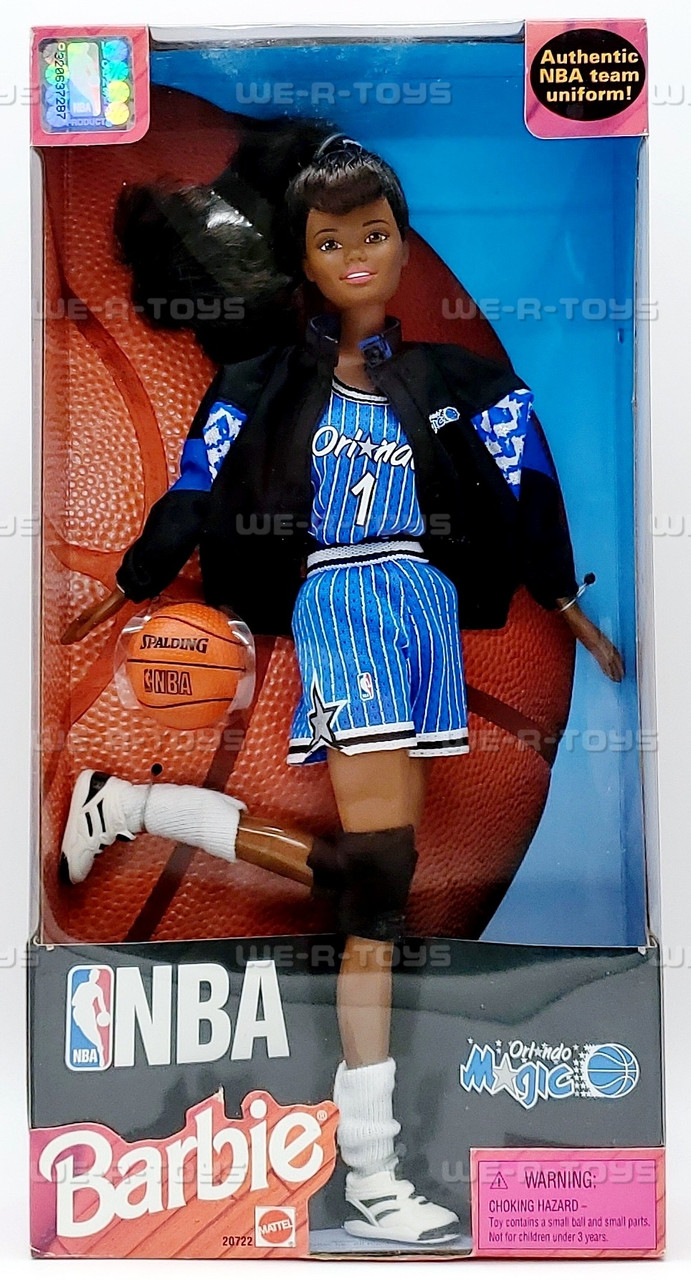 Barbie NBA Orlando Magic Doll African American 1998 Mattel