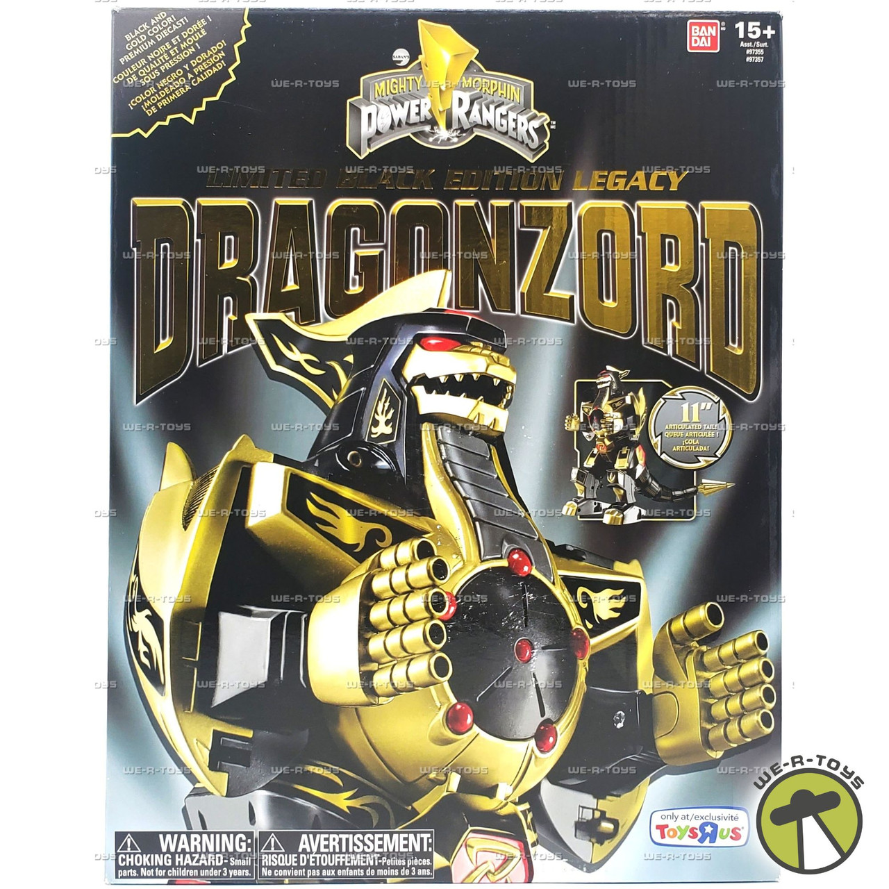 Mighty Morphin Power Rangers Limited Black Edition Legacy