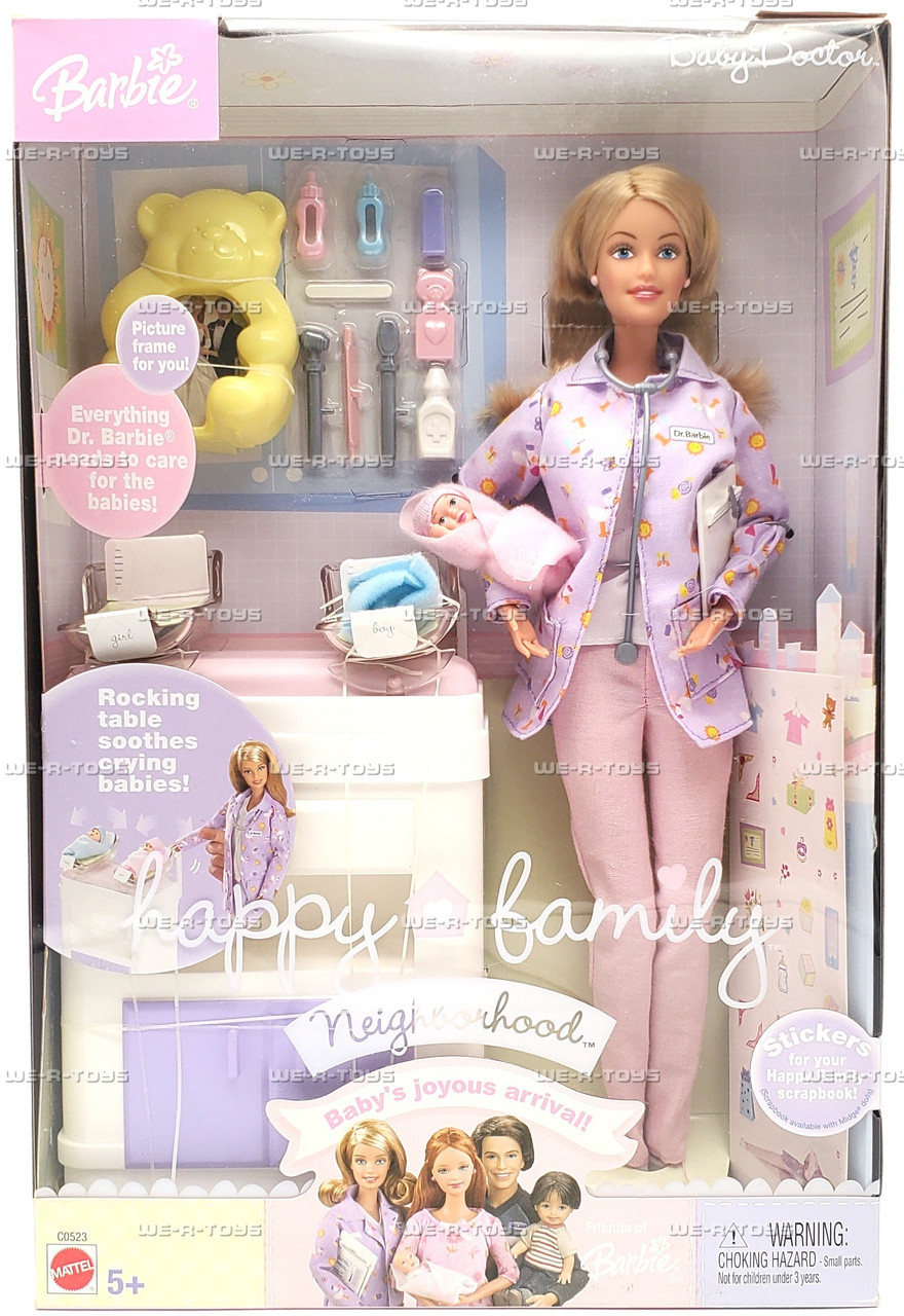 Barbie Playset Barbie Happy Family Baby Doctor Barbie Doll Barbie
