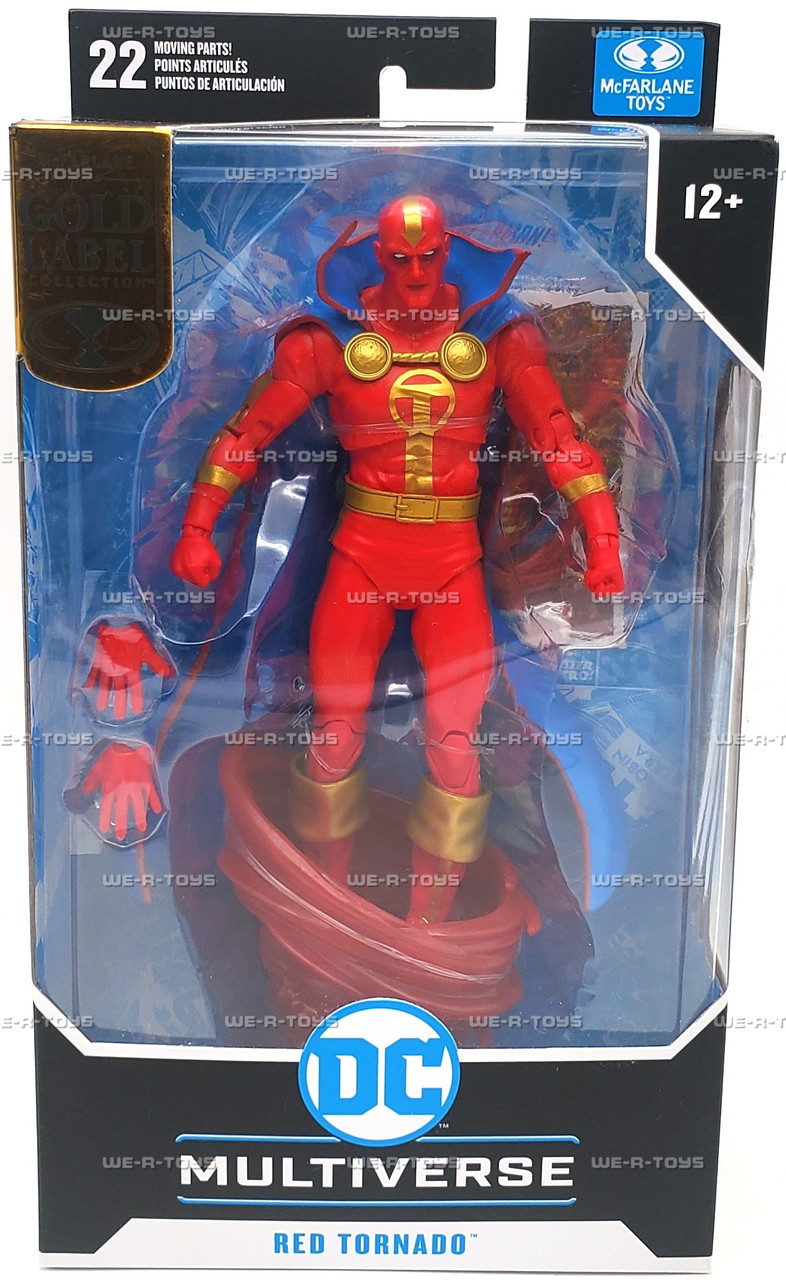 CURE×THORN ボールマン BALL-MAN フィギュア クリアレッド DC Multiverse Red Tornado Gold Label Action Figure 2024 McFarlane