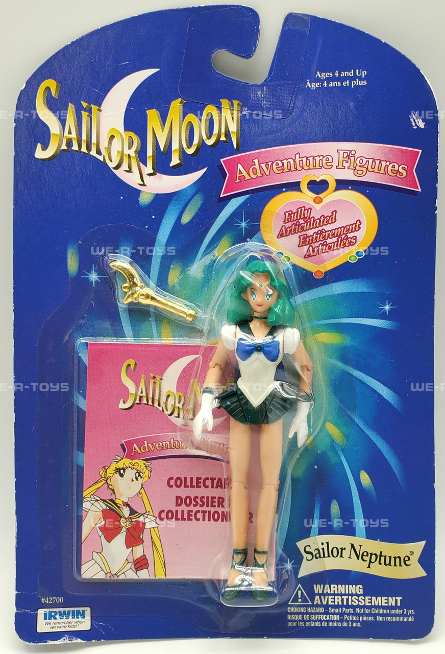 Sailor Moon Adventure Sailor Neptune Action Figure 1997 Irwin NEW