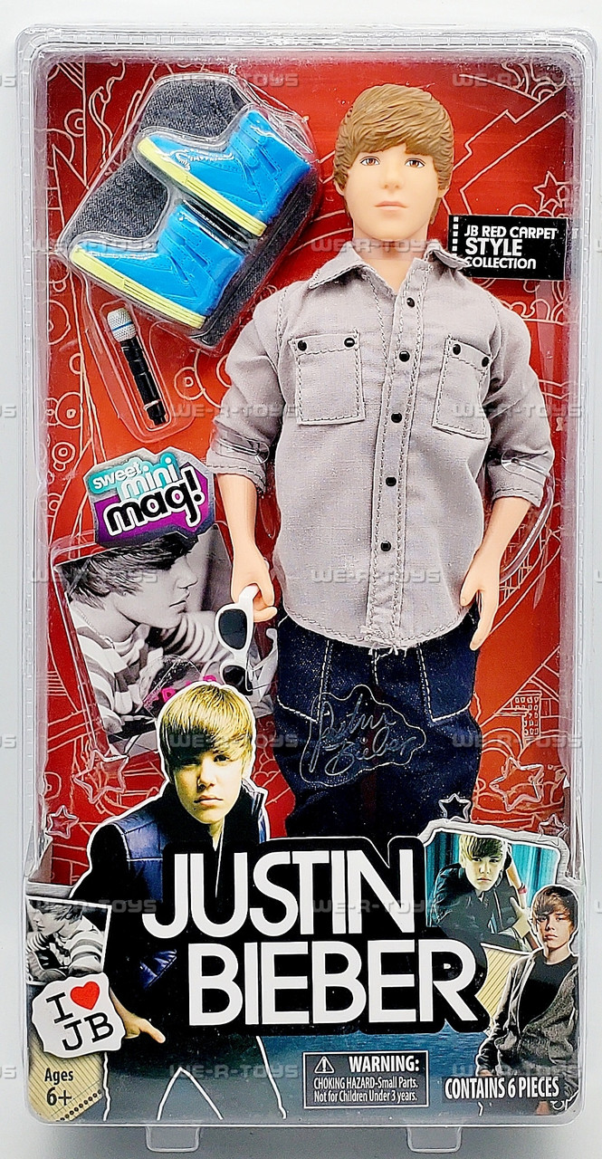 Justin Bieber Red Carpet Style Doll 2010 Bravado 31000 - We