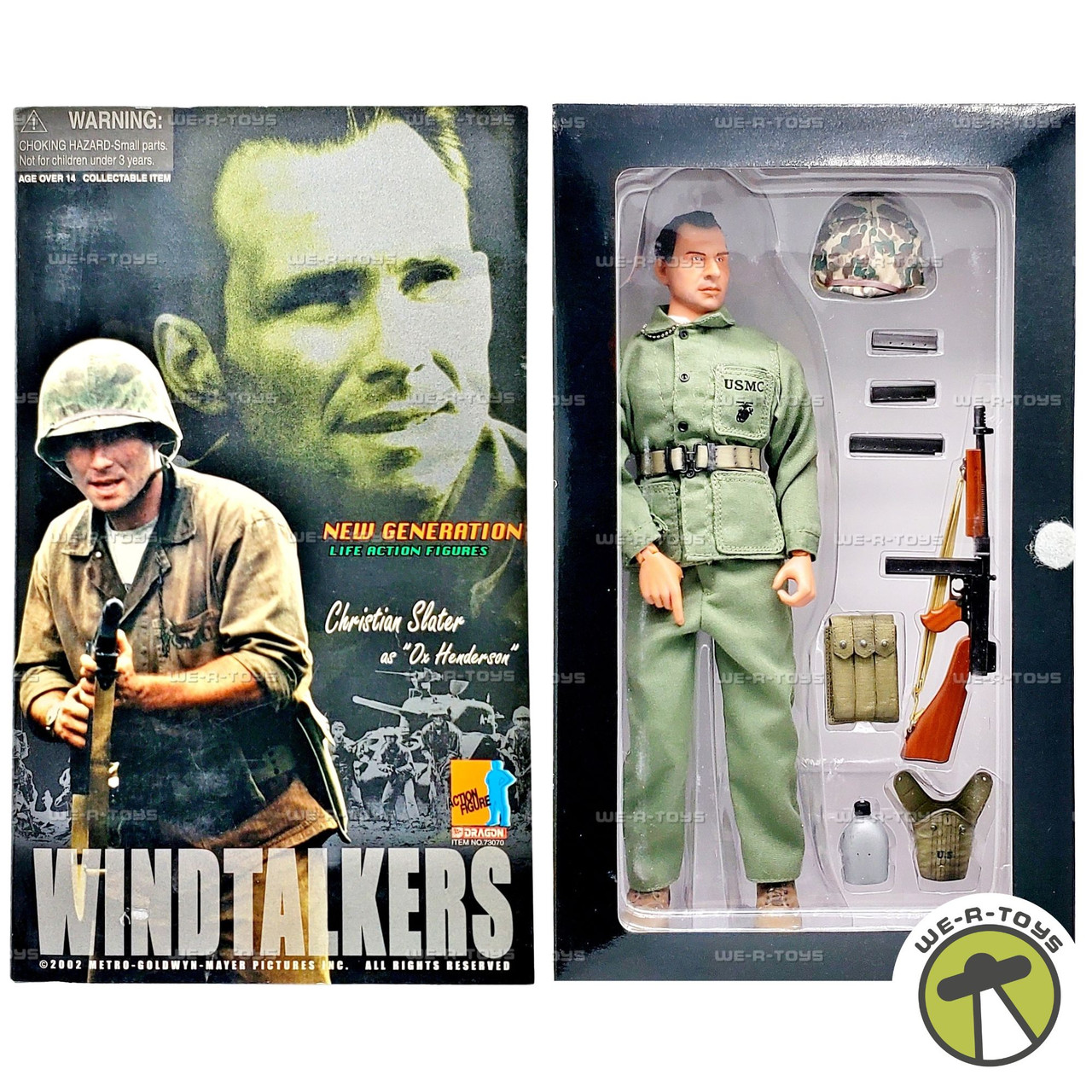 Windtalkers Christian Slater as Ox Henderson Action Figure Dragon