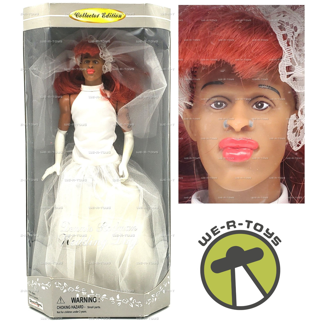 NBA Dennis Rodman Wedding Day Doll Collector Edition 1997