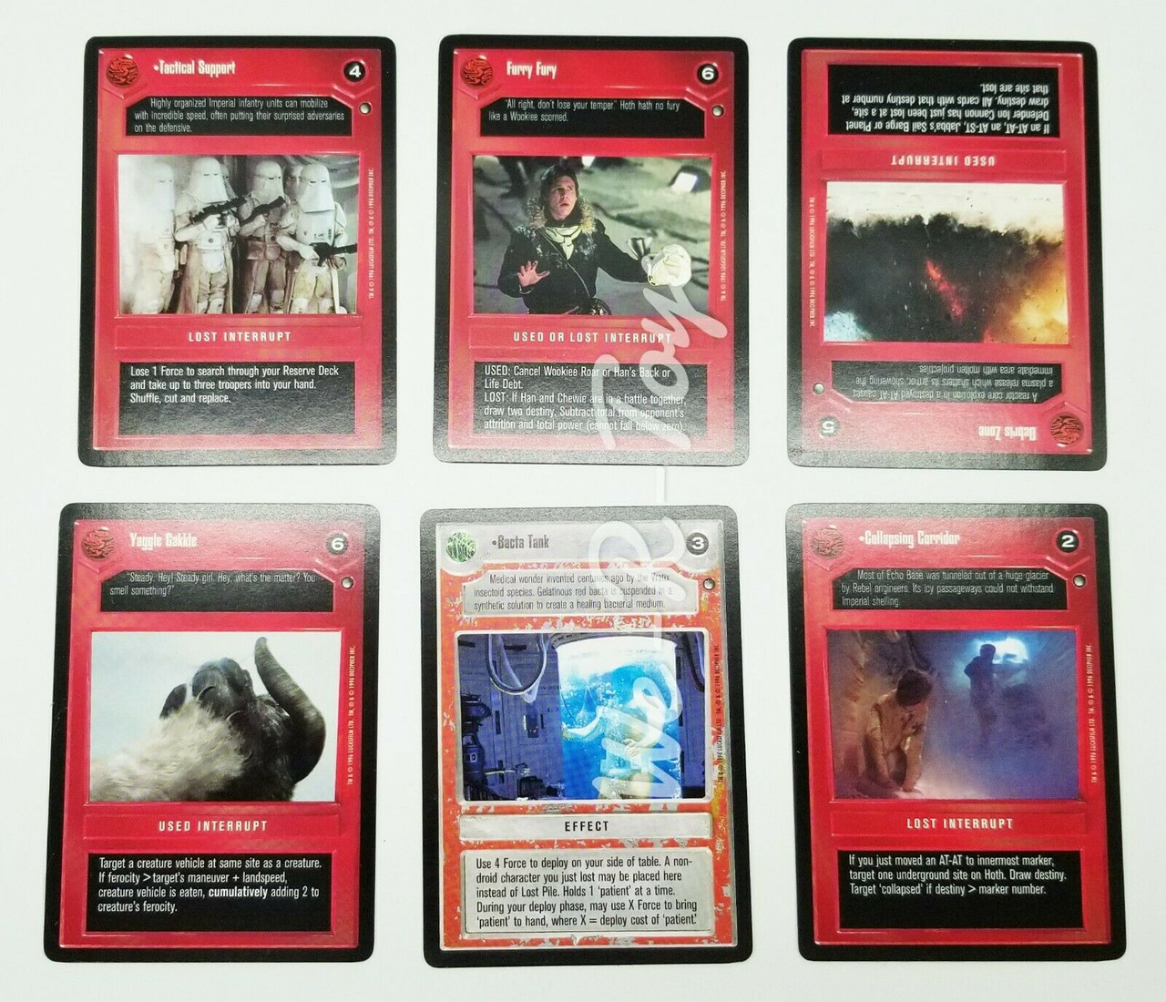 star wars trading card game rare cards Single Card - 2002 WOTC Star Wars TCG Trading Card Game -- You Pick! $1 Shipping