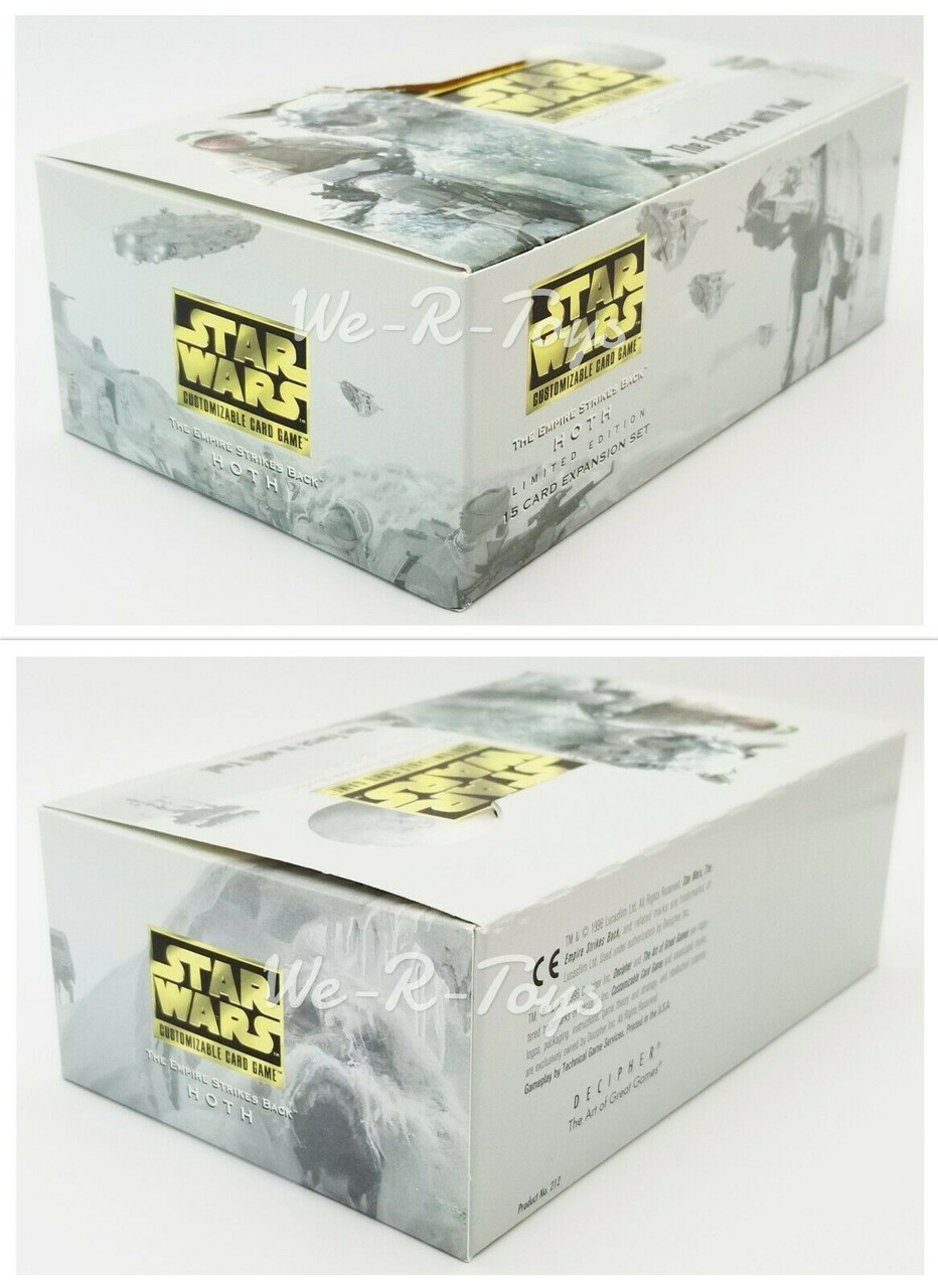 Star Wars CCG Customizable Card Game Hoth Incomplete Set of 129