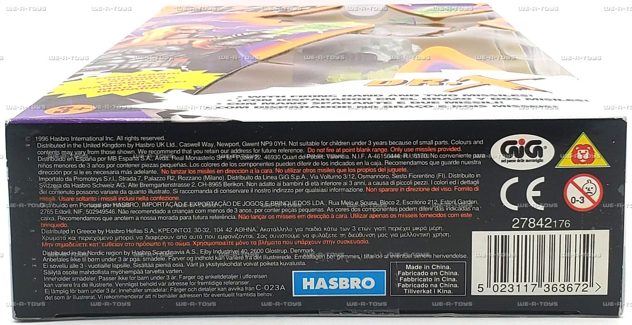 Action Man Dr. X Action Figure with Firing Hand 1996 Hasbro #27842