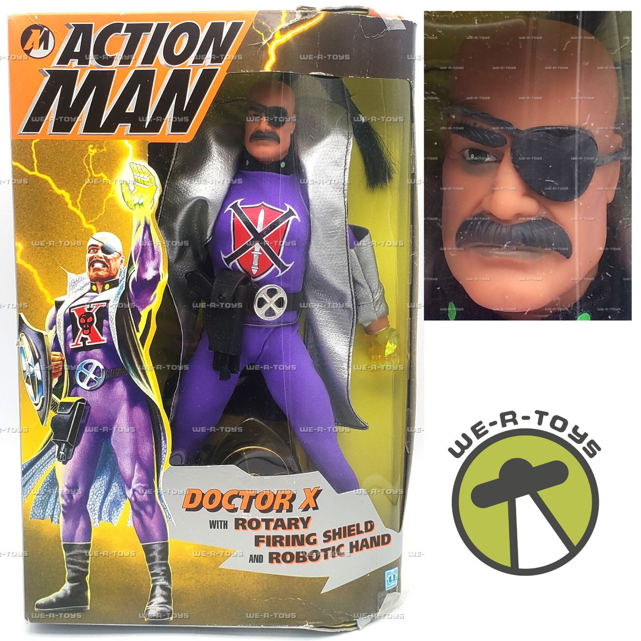 Action Man Doctor X with Rotary Firing Shield Action Figure 1993