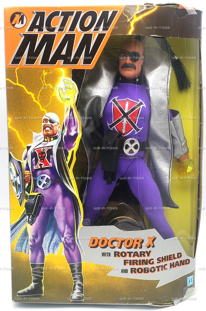 Action Man Doctor X with Rotary Firing Shield Action Figure 1993