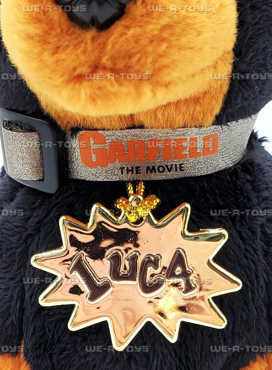 Ty Beanie Babies Luca the Doberman Dog Garfield Movie Plush 2004
