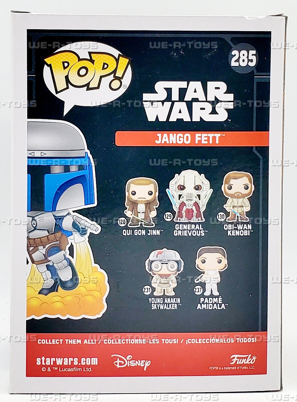 Funko POP Star Wars Jango Fett 285 Vinyl Figure - We-R-Toys Funko POP Star Wars Jango Fett 285 Vinyl Figure - We-R-Toys