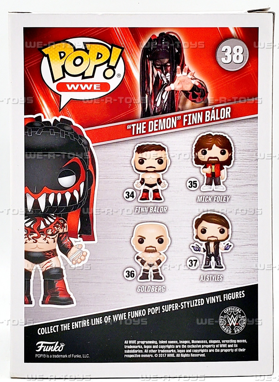 Funko POP WWE Finn Balor The Demon 38 Vinyl Figure - We-R-Toys
