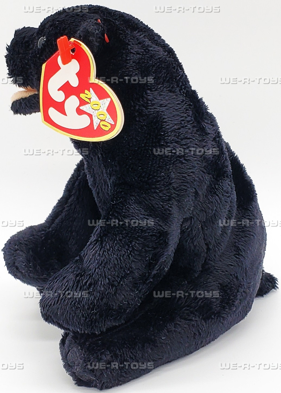 Ty Beanie Babies Cinders the Bear Plush 2000 - We-R-Toys