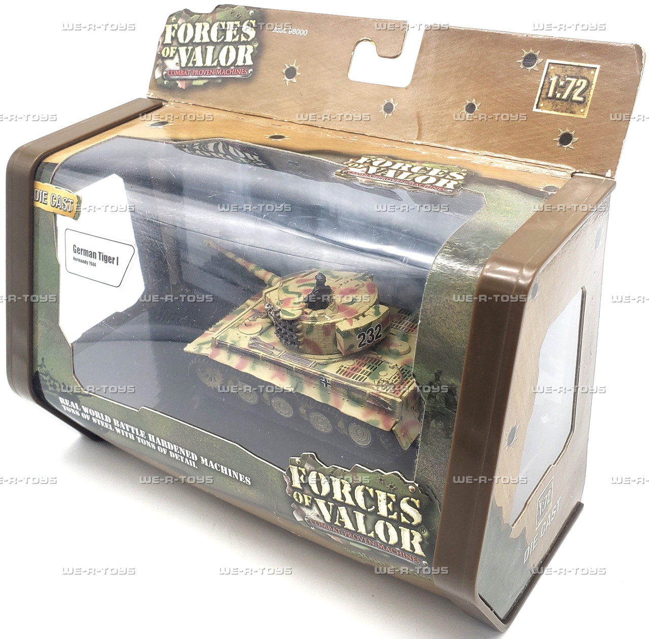 Forces of Valor Combat Proven Machines German Tiger I 2006 Unimax