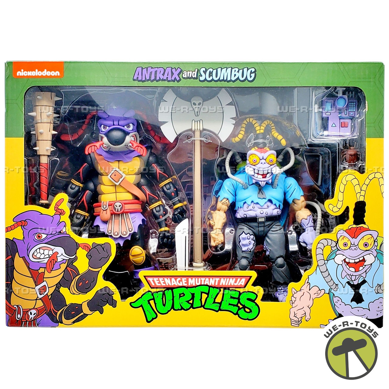 Teenage Mutant Ninja Turtles Antrax and Scumbug Action Figures