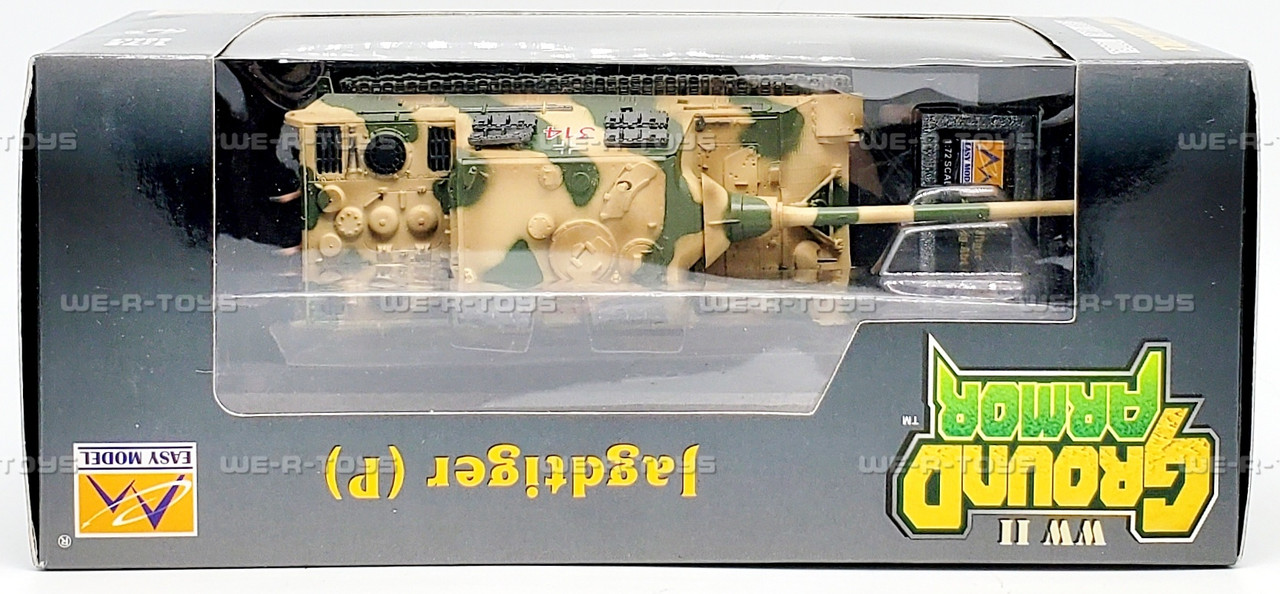 Jagdtiger Porsche s.Pz.Jäg.ABT.653 Tank 314 Model Vehicle Easy