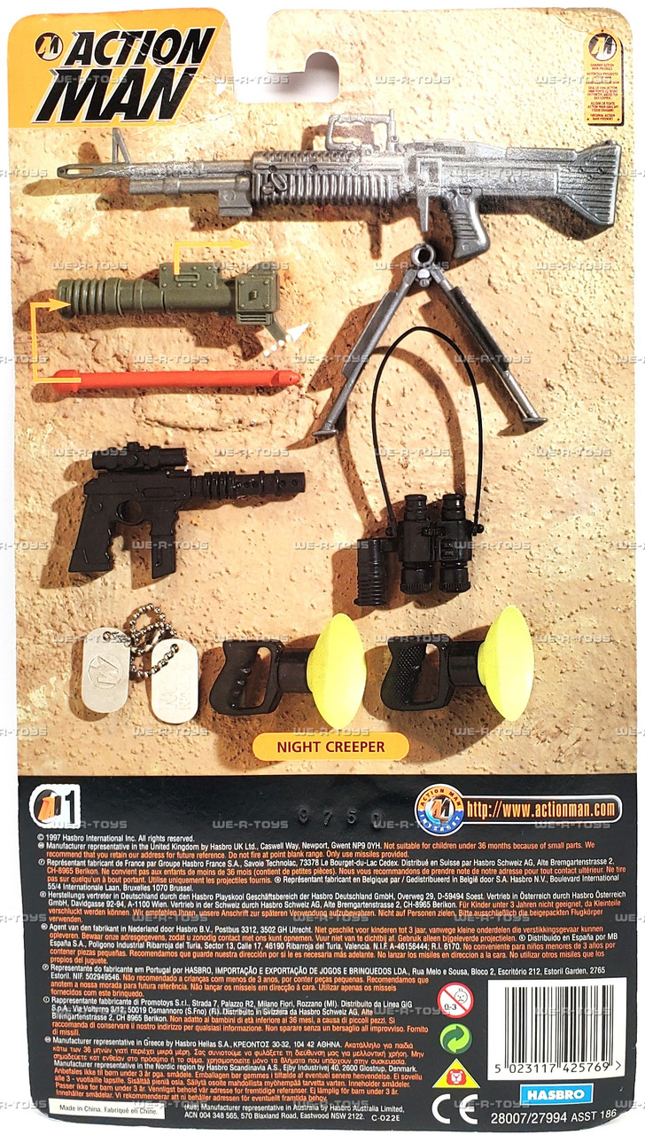 Action Man Night Creeper Accessory Set 1997 Hasbro #28007 - We-R-Toys