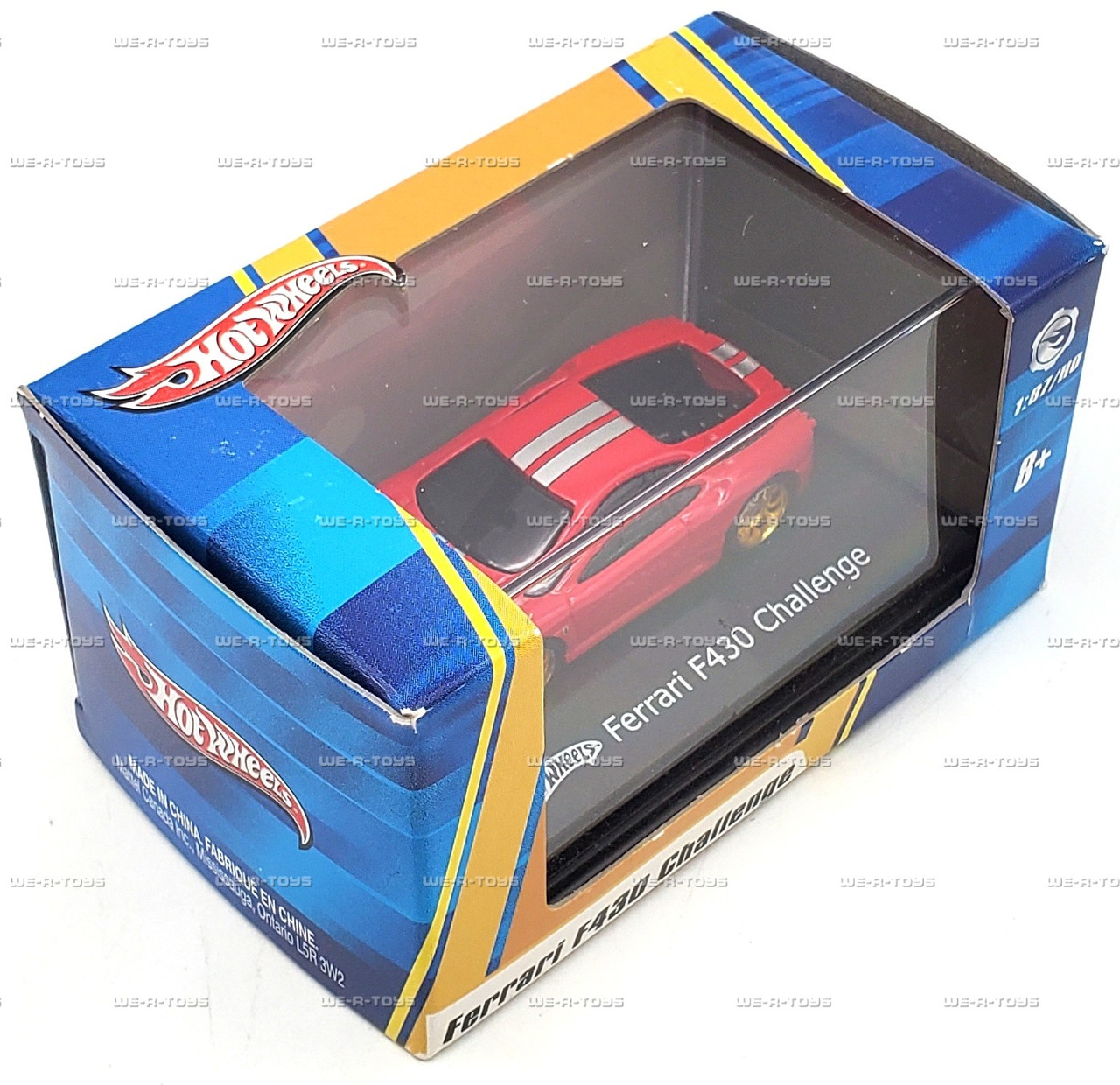 Hot Wheels Ferrari F430 Challenge 1:87 Scale Vehicle Red 2008