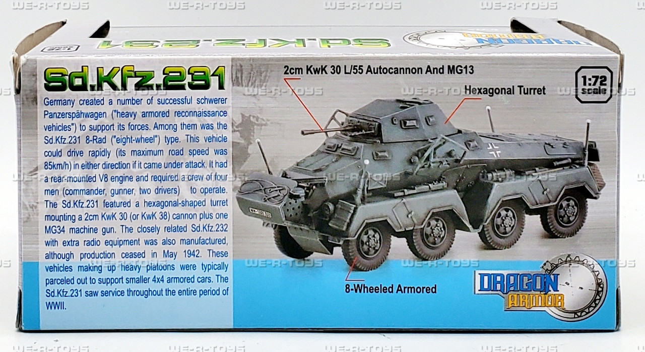 ドラゴン꙳★* Dragon Armor Sd.Kfz.231 Eastern Front 1941 Vehicle Dragon 60599