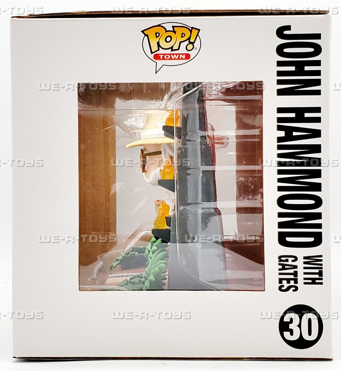Funko POP Town Jurassic Park John Hammond with Gates 30 Vinyl