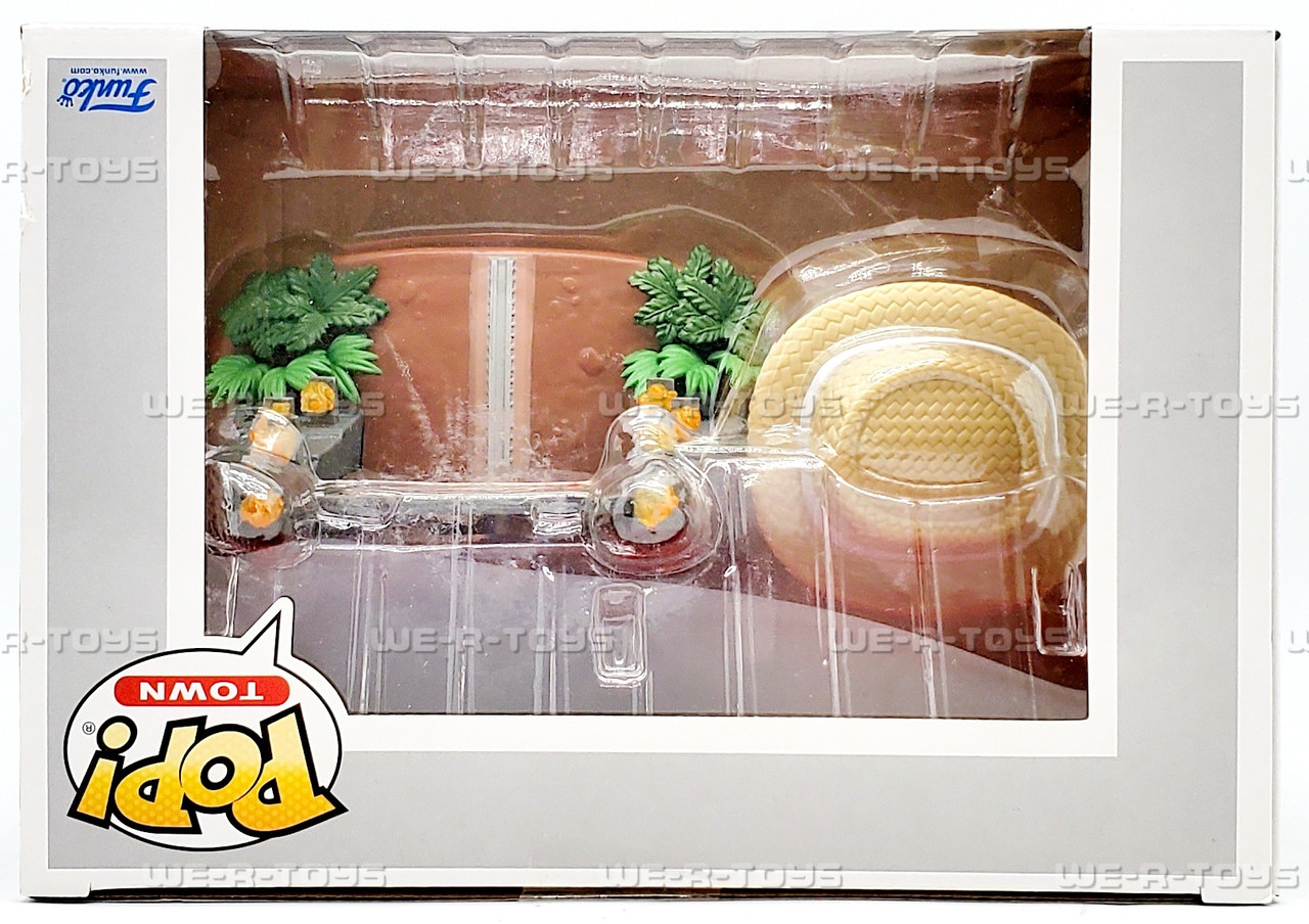 Funko POP Town Jurassic Park John Hammond with Gates 30 Vinyl