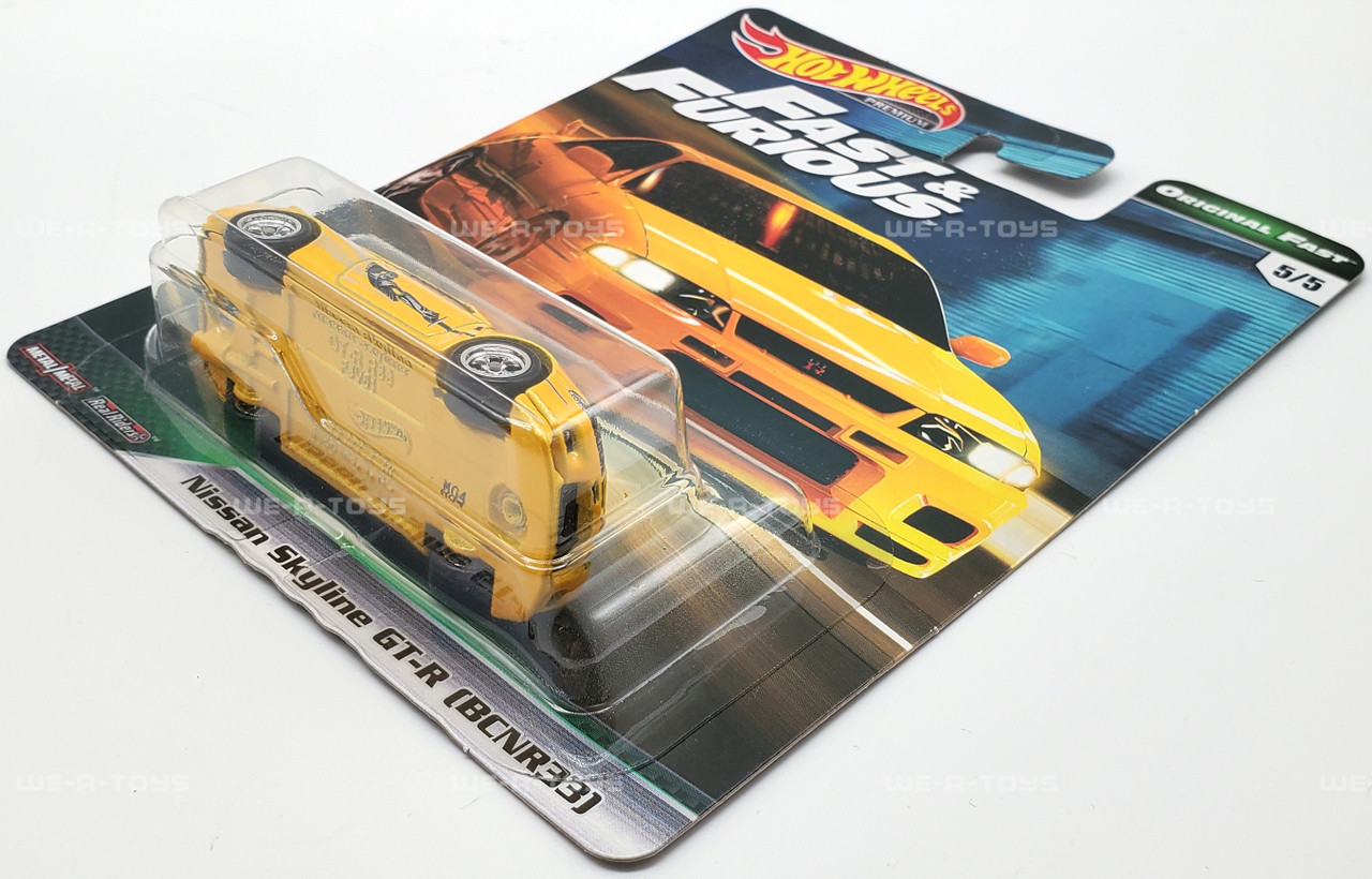 Hot Wheels Premium Fast & Furious Nissan Skyline GT-R (BCNR33