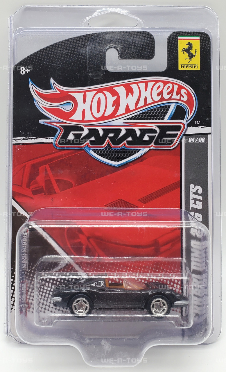 Hot Wheels Garage Ferrari Dino 246 GTS Vehicle Mattel T8280 NEW