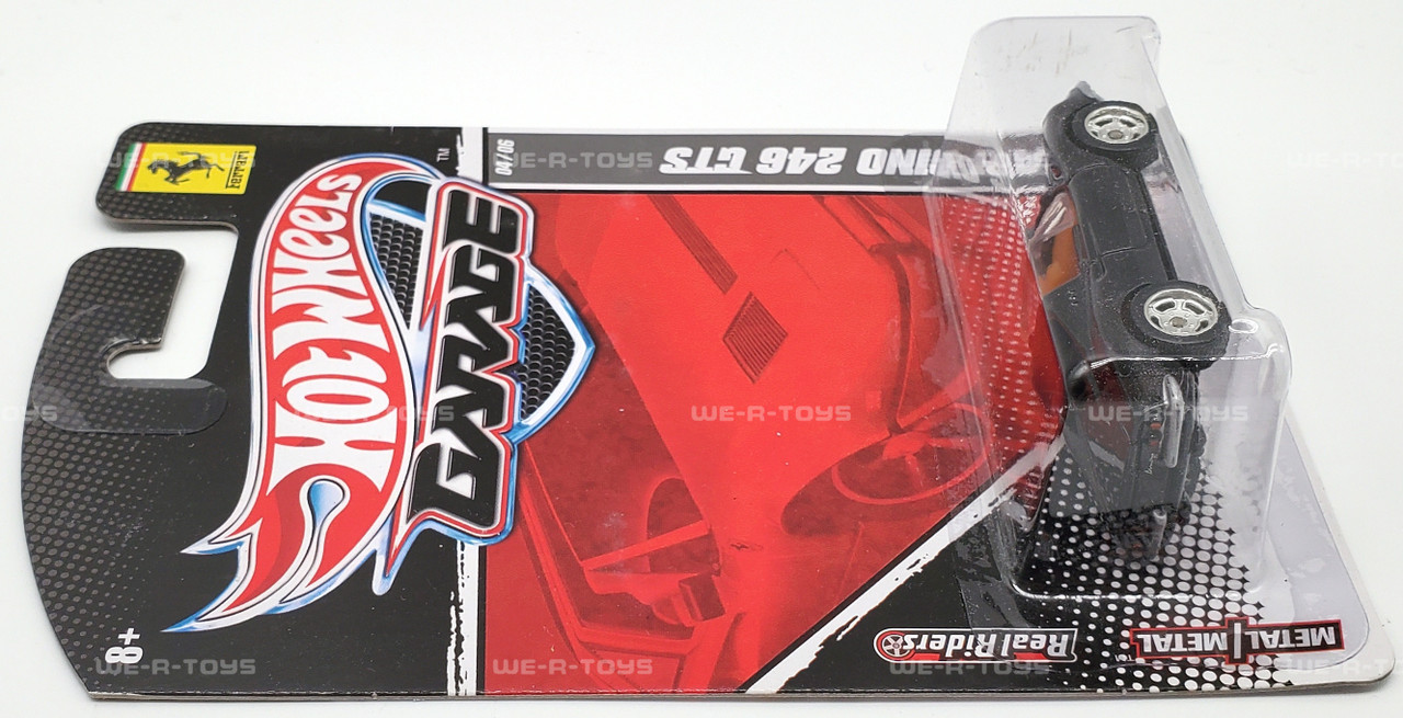 Hot Wheels Garage Ferrari Dino 246 GTS Vehicle Mattel T8280 NEW