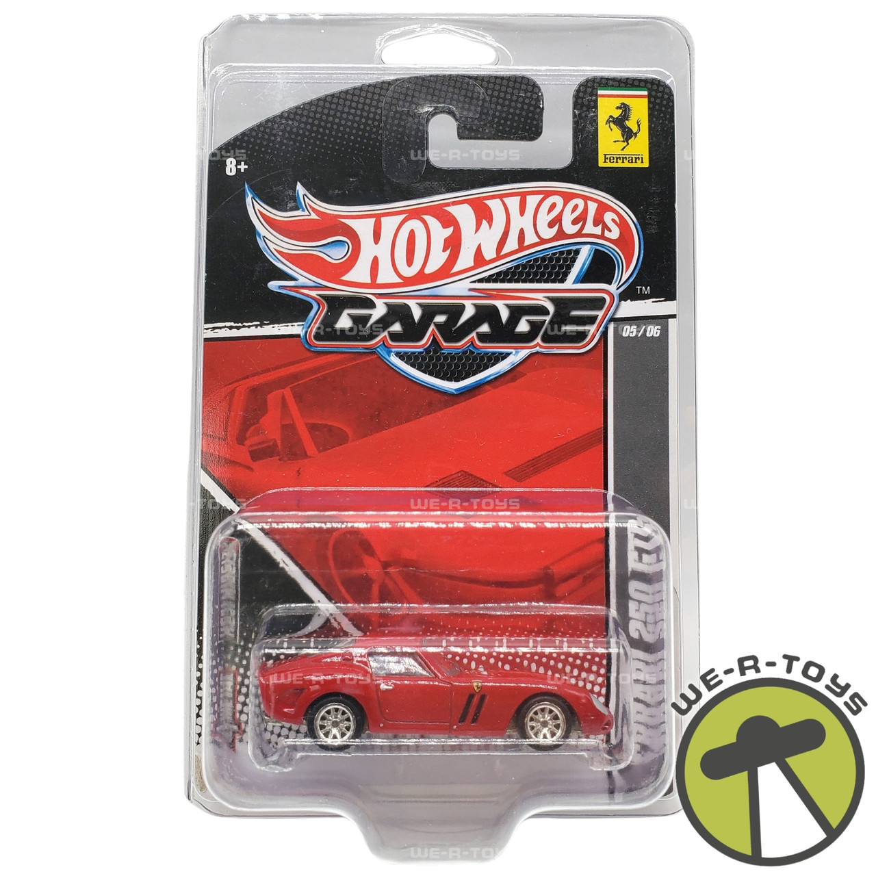Hot Wheels Garage Ferrari 250 GTO Vehicle Mattel T8258 NEW We-R-Toys