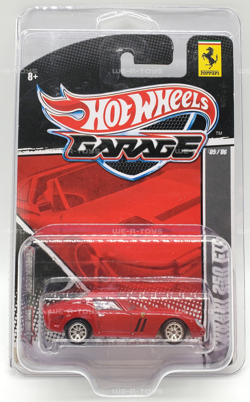 Hot Wheels Garage Ferrari 250 GTO Vehicle Mattel T8258 NEW