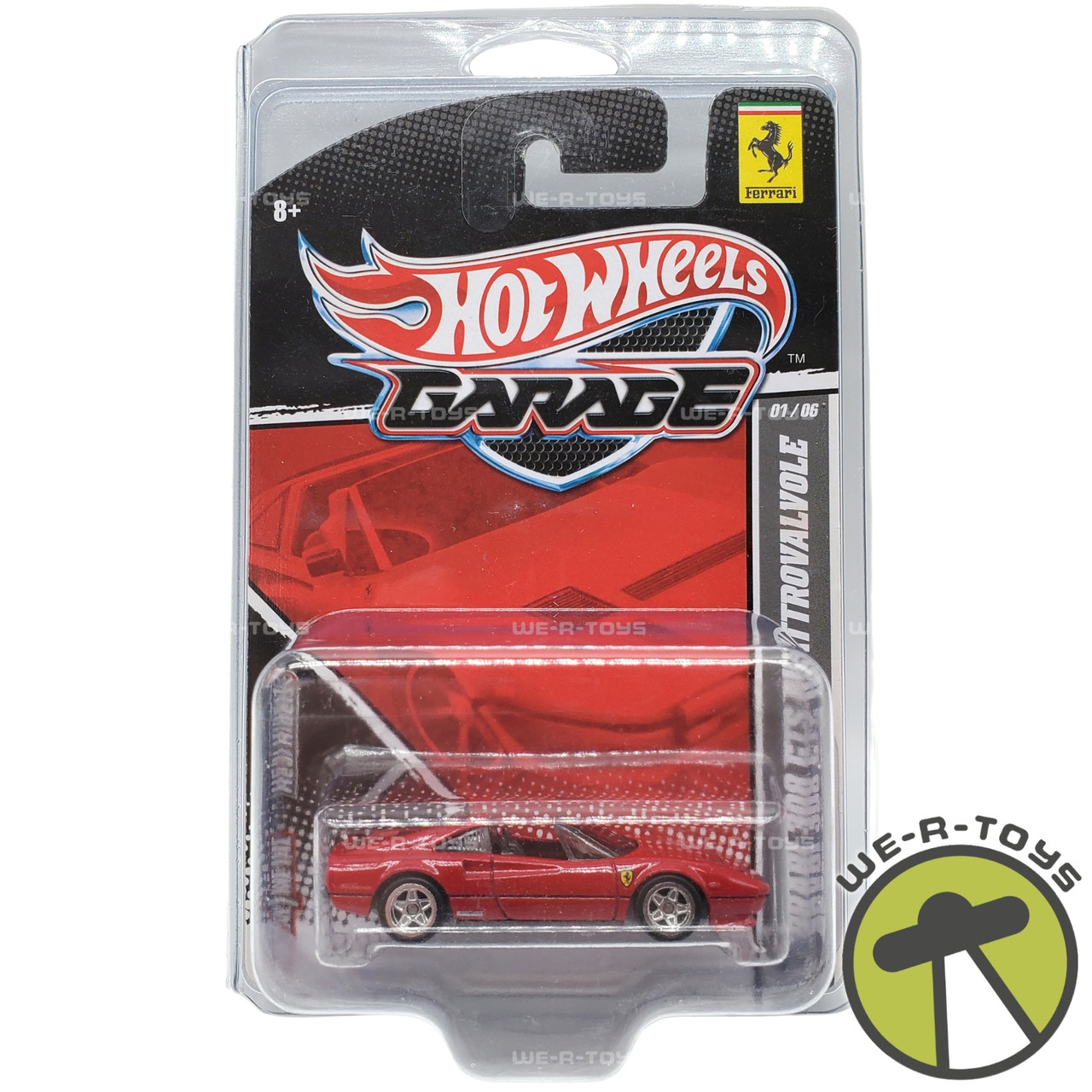 ホットウィール フェラーリ 308 GTS クワトロバルヴォーレ Hot Wheels Garage Ferrari 308 GTS Quattrovalvole Vehicle
