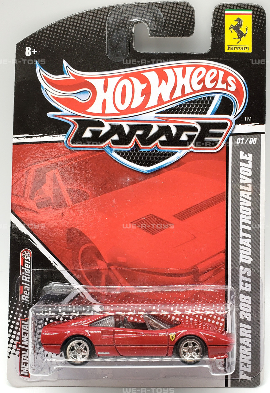 Hot Wheels Garage Ferrari 308 GTS Quattrovalvole Vehicle