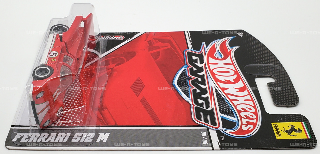 Hot Wheels Garage Ferrari 512 M Vehicle Mattel T8301 NEW - We-R-Toys