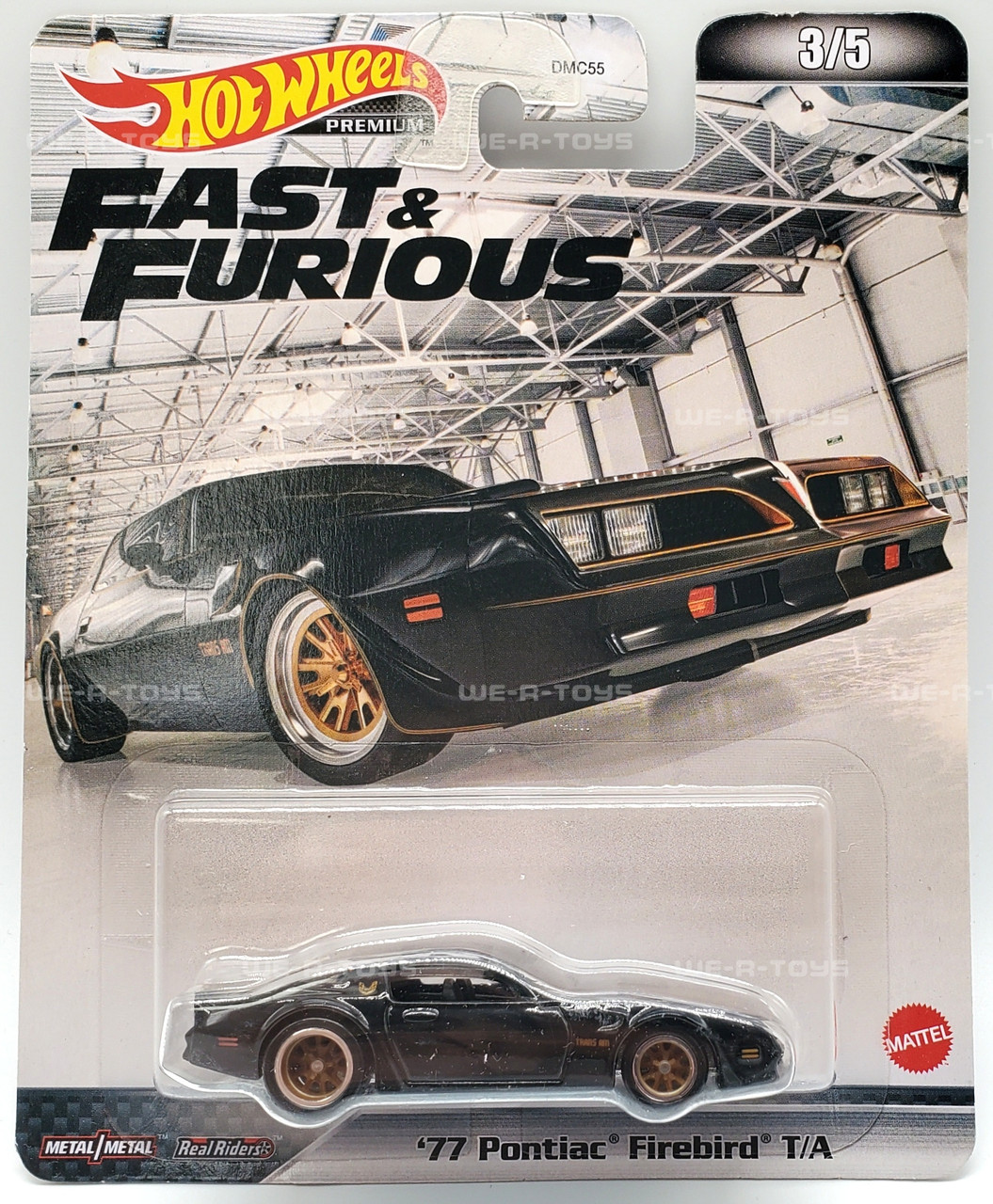 Hot Wheels Premium Fast & Furious '77 Pontiac Firebird T/A Vehicle