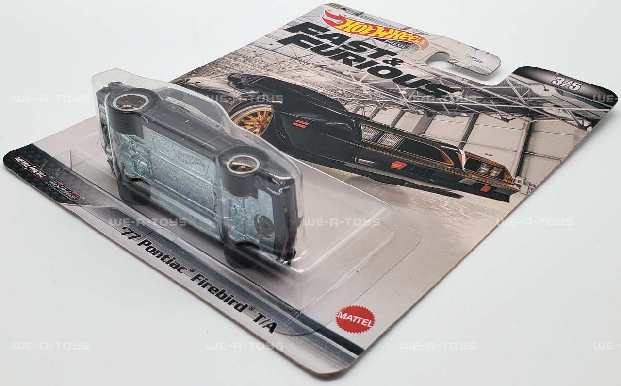 Hot Wheels Premium Fast & Furious '77 Pontiac Firebird T/A Vehicle