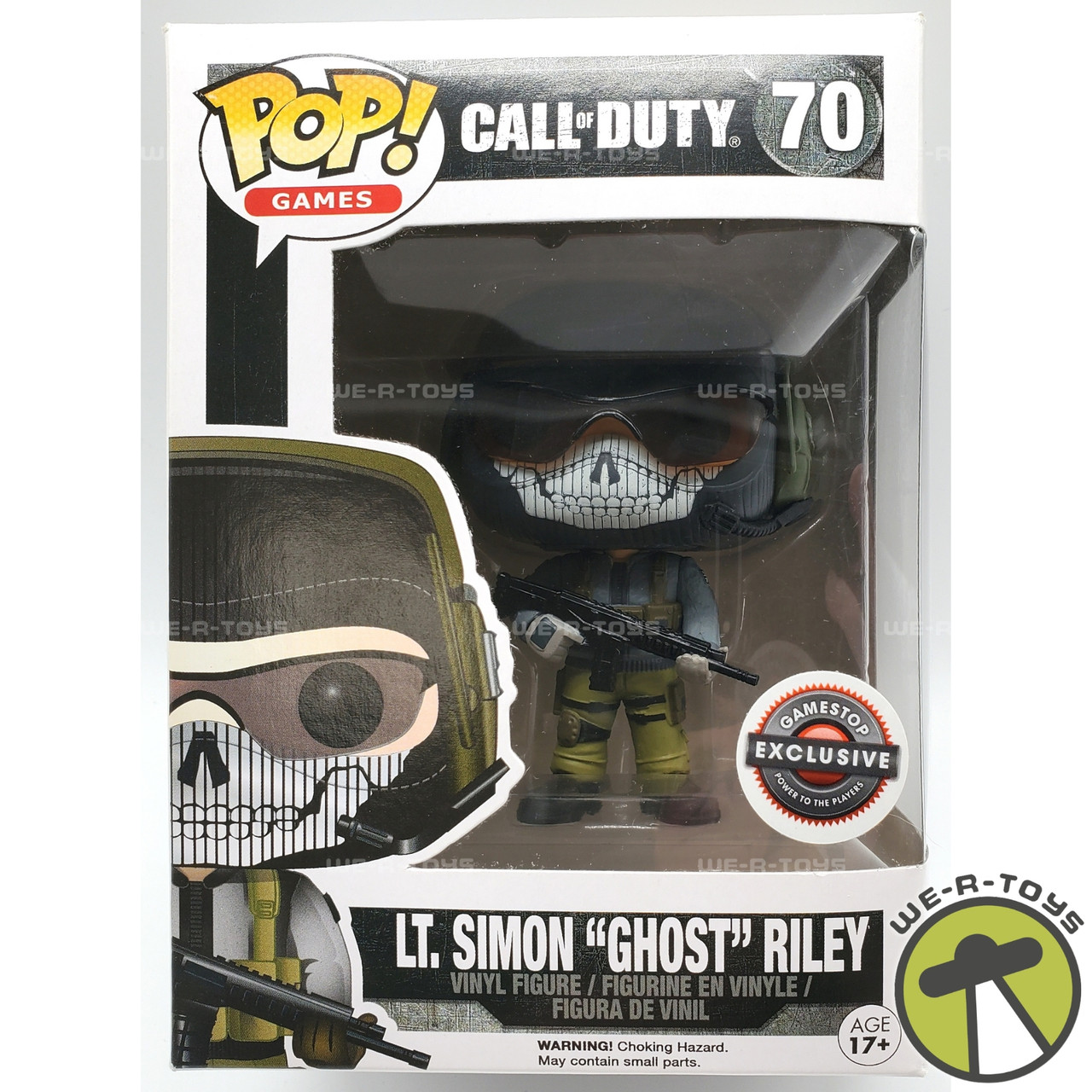 Funko Pop! Games 70 Call of Duty Lt. Simon Ghost Riley Figure
