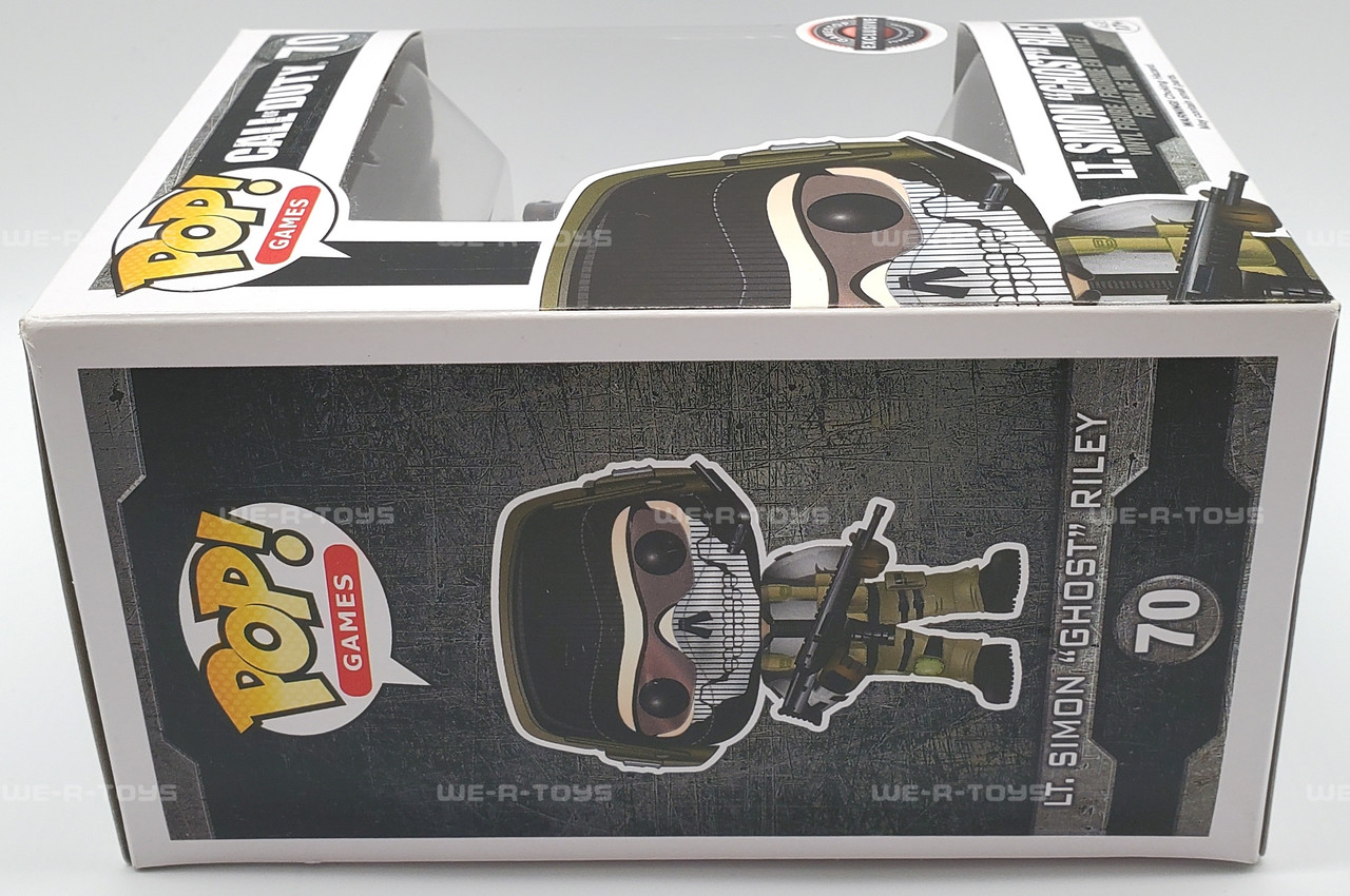 Funko Pop! Games 70 Call of Duty Lt. Simon Ghost Riley Figure