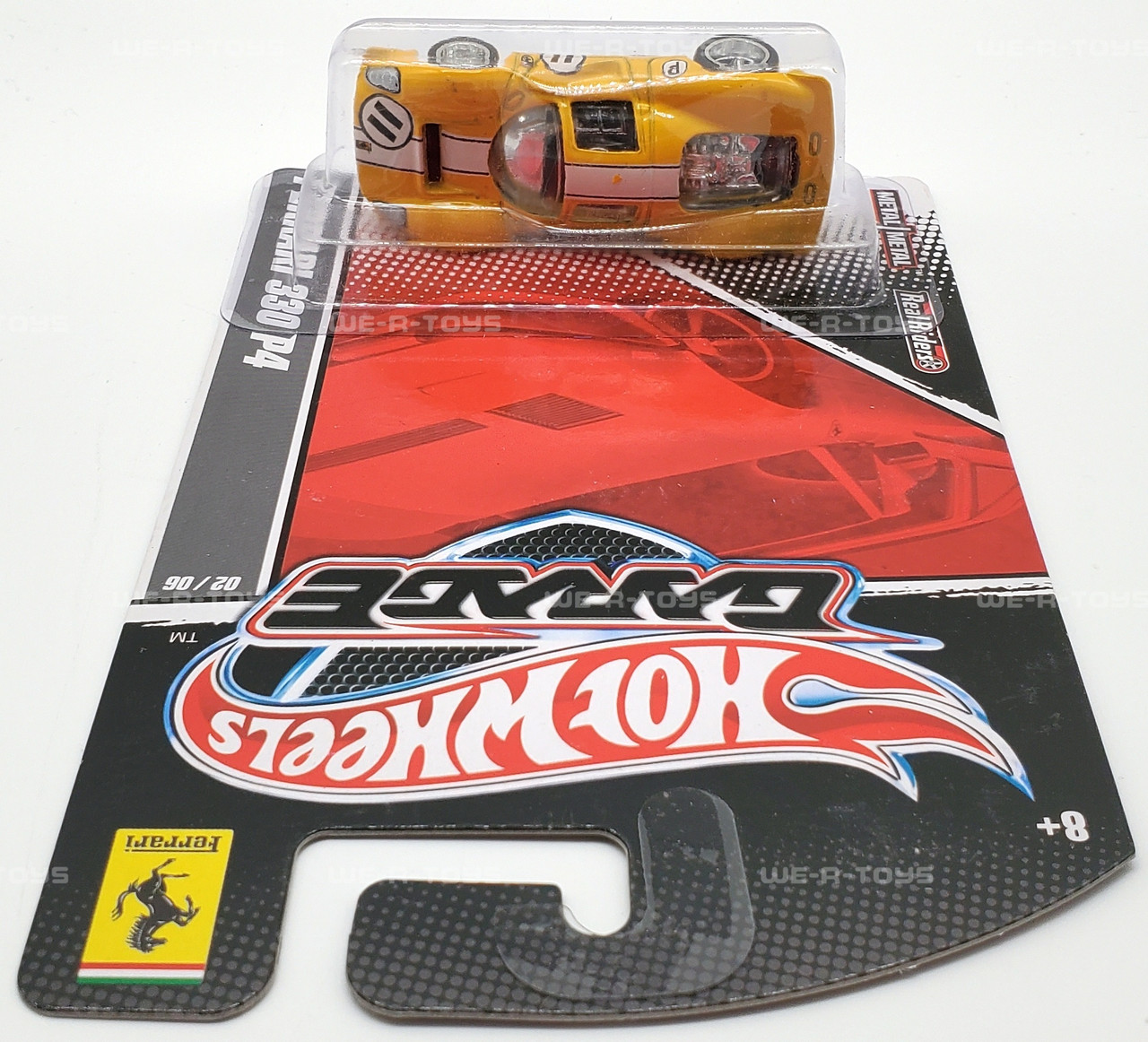 Hot Wheels Garage Yellow Ferrari 330 P4 Vehicle Mattel T8305