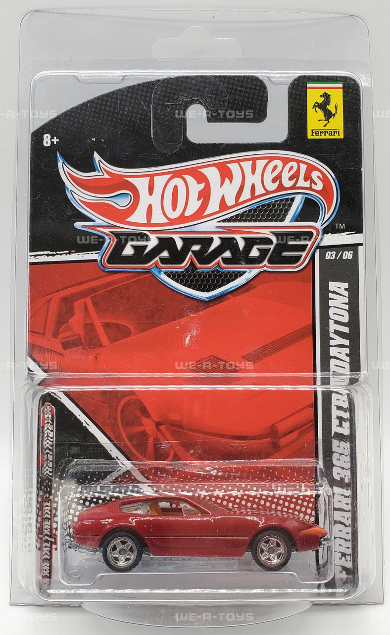 Hot Wheels Garage Ferrari 365 GTB4 Daytona Vehicle Mattel T8347