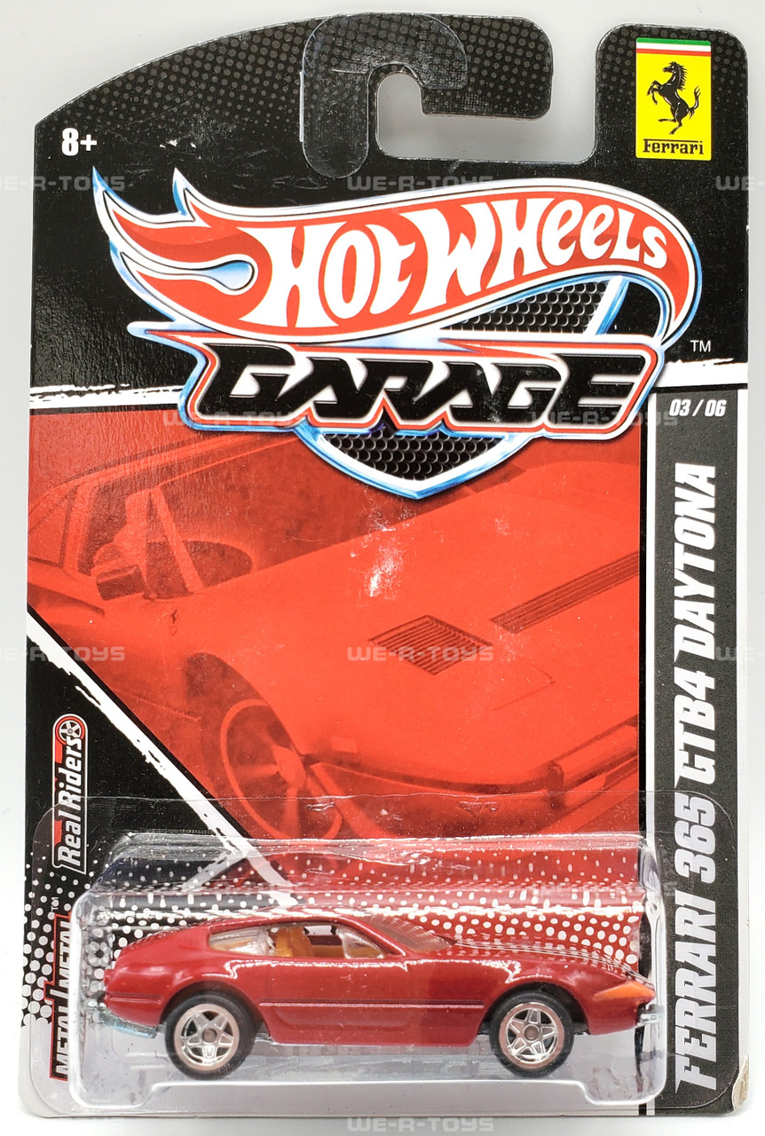 ホットウィール GARAGE フェラーリ365 GTB4 デイトナ 🇮🇹🇮🇹Hot Wheels Garage Ferrari 365 GTB4 Daytona Blue Real