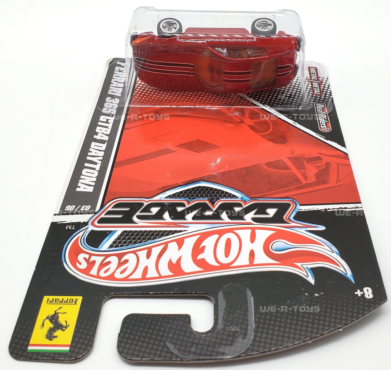 ホットウィール GARAGE フェラーリ365 GTB4 デイトナ Hot Wheels Garage Ferrari 365 GTB4 Daytona Blue Real Riders