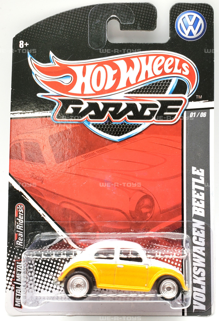 Hot Wheels Garage Orange Volkswagen Beetle Vehicle Mattel T8255